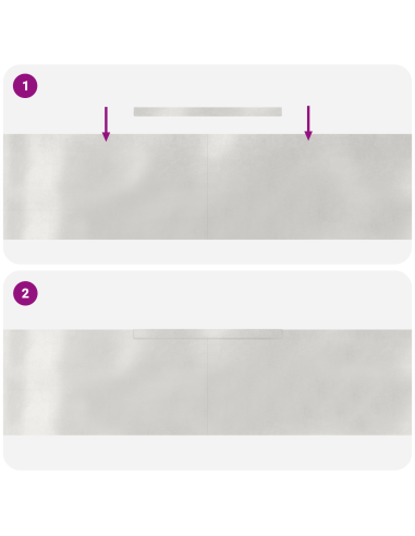 Bordura per Prato Argento 450 x 0.05 x 15 cm