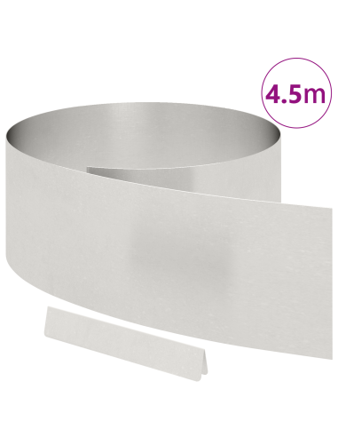 Bordura per Prato Argento 450 x 0.05 x 15 cm