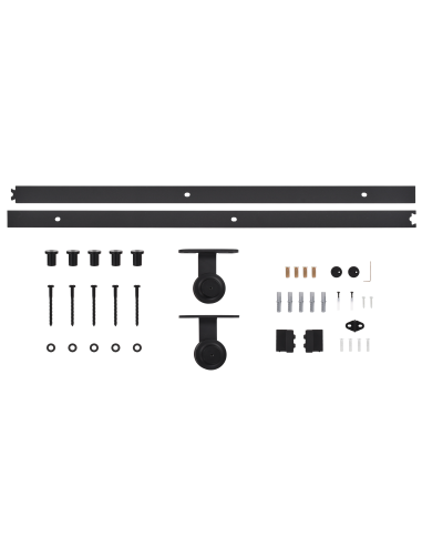 Porta scorrevole Marrone 80 x 208 cm Pino massello