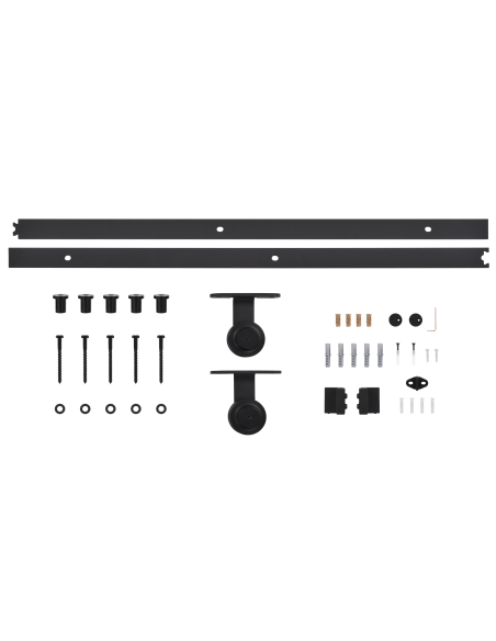 Porta scorrevole Marrone 80 x 208 cm Pino massello