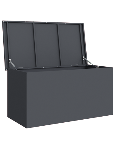 Scatola di Stoccaggio Esterno Antracite 100 x 50,5 x 50 cm