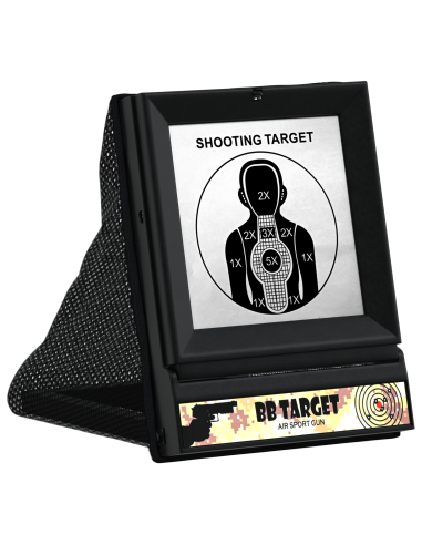 Bersaglio Airsoft Nero 19 x 26 x 25 cm Plastica