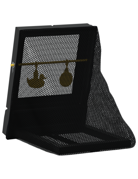 bersaglio Airsoft Nero 19 x 26 x 25 cm Plastica