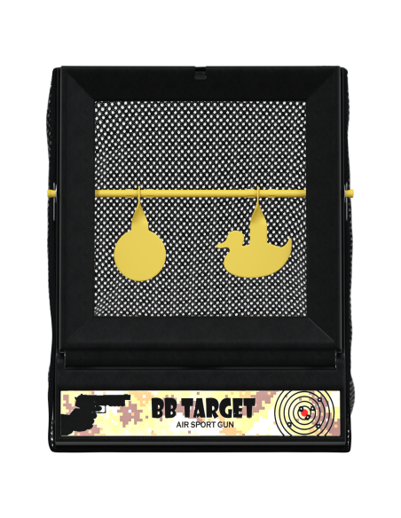 bersaglio Airsoft Nero 19 x 26 x 25 cm Plastica