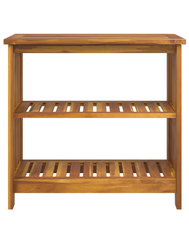 Mobiletto da Giardino con lo scaffale Naturale 75 x 35 x 70cm