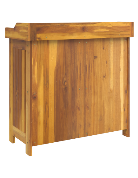 Mobiletto da Giardino Marrone 78 x 36.5 x 78cm