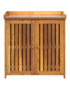 Mobiletto da Giardino con lo scaffale Naturale 93 x 41,5 x 98cm