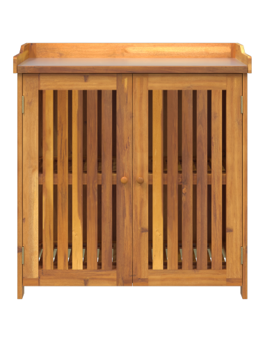 Mobiletto da Giardino con lo scaffale Naturale 93 x 41,5 x 98cm