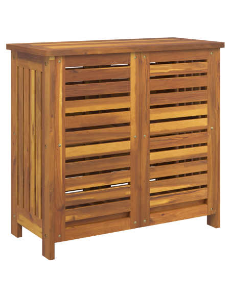 Mobiletto da Giardino Marrone 78 x 36.5 x 78cm