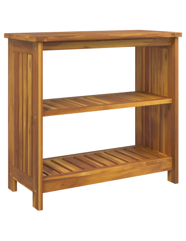 Mobiletto da Giardino con lo scaffale Naturale 75 x 35 x 70cm