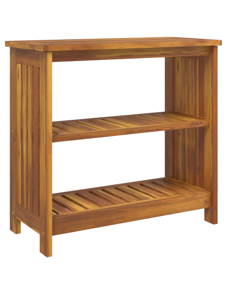 Mobiletto da Giardino con lo scaffale Naturale 75 x 35 x 70cm