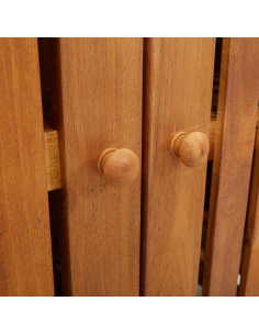 Mobiletto da Giardino con lo scaffale Naturale 78 x 36,5 x 78cm 2