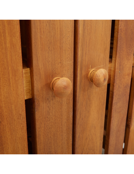 Mobiletto da Giardino con lo scaffale Naturale 78 x 36,5 x 78cm