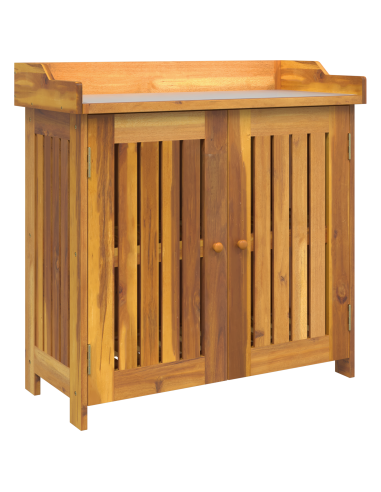 Mobiletto da Giardino con lo scaffale Naturale 78 x 36,5 x 78cm