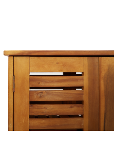 Mobiletto da Giardino con lo scaffale Naturale 75 x 35 x 70cm 2