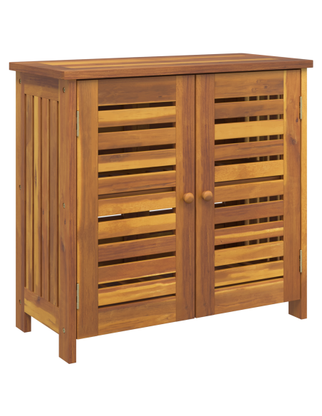 Mobiletto da Giardino Marrone 78 x 36.5 x 78cm
