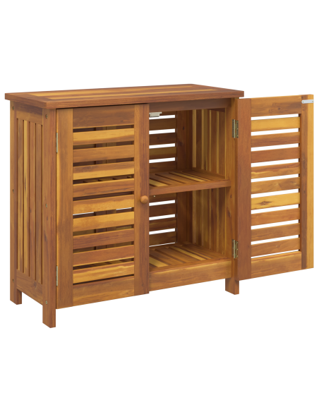 Mobiletto da Giardino Marrone 78 x 36.5 x 78cm
