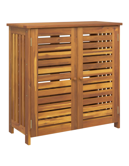 Mobiletto da Giardino Marrone 78 x 36.5 x 78cm