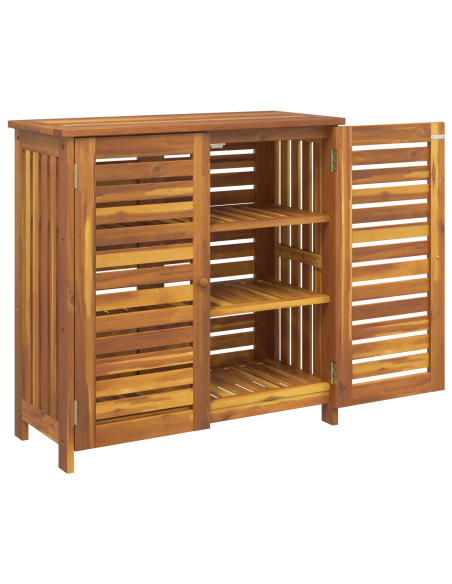 Mobiletto da Giardino Marrone 78 x 36.5 x 78cm