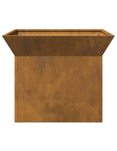 Focolare Ruggine 50 x 50 x 40 cm acciaio corten
