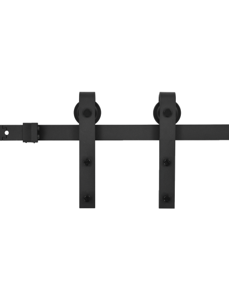 Porta scorrevole Marrone 100 x 208 cm Legno di pino massello