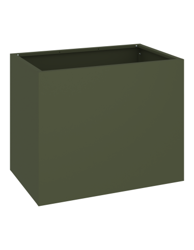 Vaso da giardino Oliver verde 50 x 32 x 40 cm