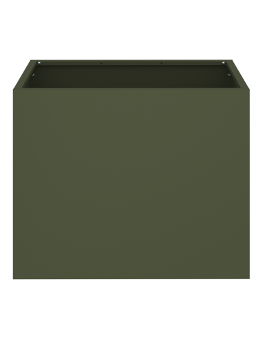 Vaso da giardino Oliver verde 50 x 32 x 40 cm