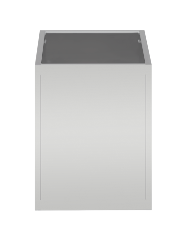 Vaso da giardino Acciaio zincato 50 x 32 x 40 cm