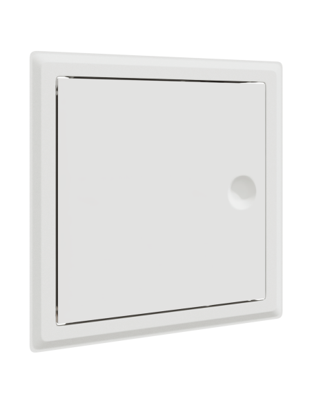 Pannello di Accesso 2 pcs Bianco 20 x 20 cm acciaio