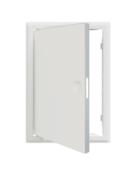 Pannello di Accesso Bianco 20 x 30 cm acciaio
