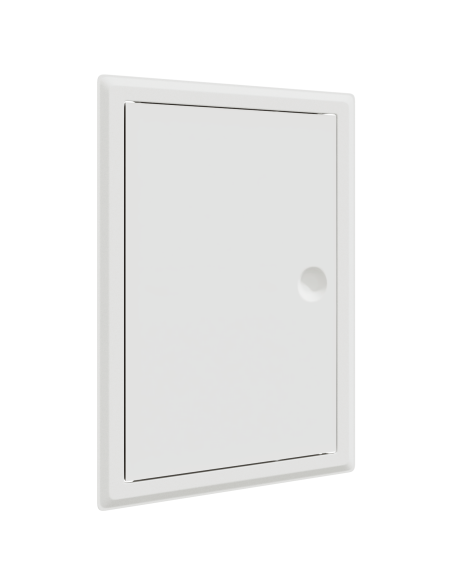 Pannello di Accesso Bianco 20 x 30 cm acciaio