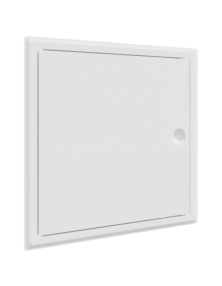 Pannello di Accesso Bianco 30 x 30 cm acciaio