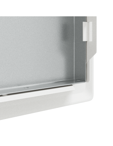 Pannello di Accesso Bianco 63 x 33 x 3 cm Acciaio