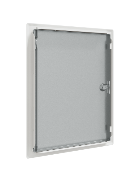Pannello di Accesso Bianco 63 x 33 x 3 cm Acciaio