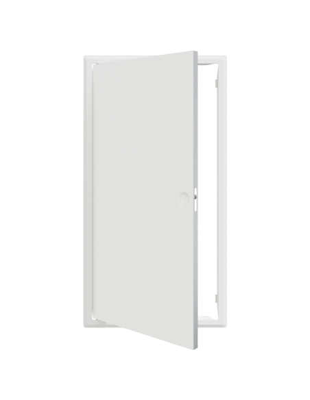 Pannello di Accesso Bianco 30 x 60 cm acciaio