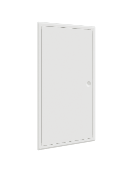 Pannello di Accesso Bianco 30 x 60 cm acciaio
