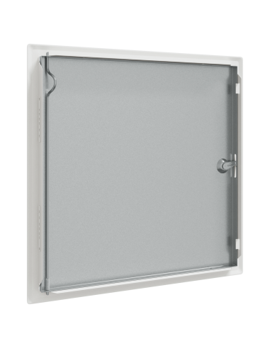 Pannello di Accesso Bianco 63 x 33 x 3 cm Acciaio