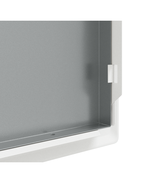 Pannello di Accesso Bianco 33 x 23 x 3 cm Acciaio