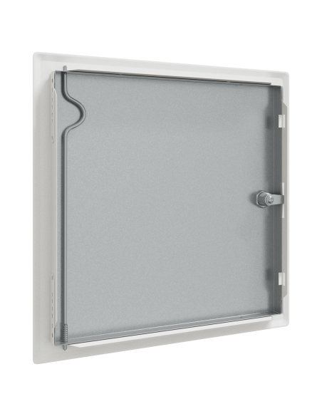 Pannello di Accesso Bianco 30 x 30 cm Acciaio
