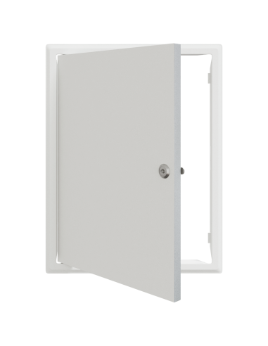 Pannello di Accesso Bianco 43 x 33 x 3 cm Acciaio