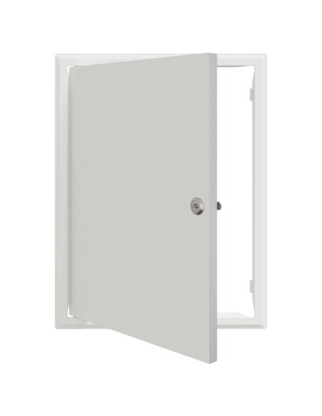 Pannello di Accesso Bianco 30 x 40 cm Acciaio