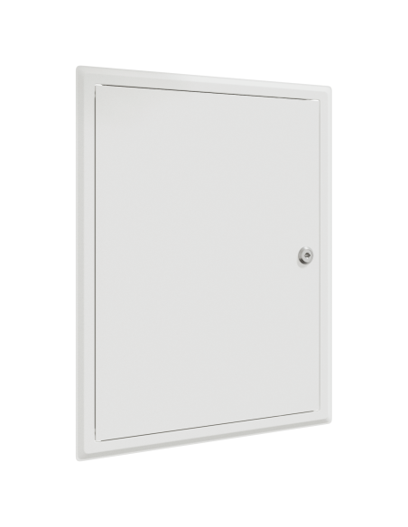 Pannello di Accesso Bianco 30 x 40 cm Acciaio
