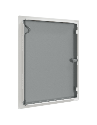 Pannello di Accesso Bianco 43 x 33 x 3 cm Acciaio