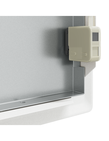 Pannello di Accesso Bianco 43.5 x 33 x 3 cm Acciaio