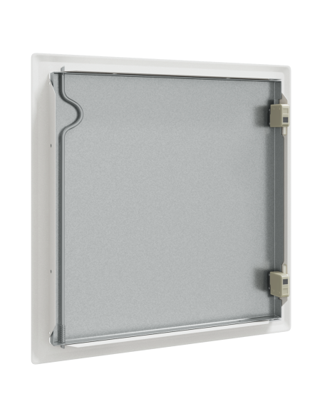 Pannello di Accesso Bianco 43.5 x 33 x 3 cm Acciaio