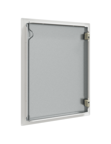 Pannello di Accesso Bianco 43.5 x 33 x 3 cm Acciaio