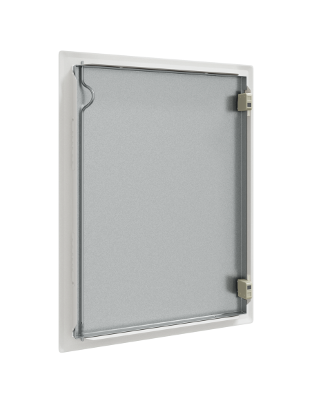 Pannello di Accesso Bianco 43.5 x 33 x 3 cm Acciaio