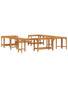 Circonferenza per Vasca Idromassaggio Marrone 230 x 230 cm