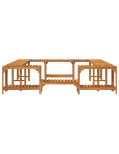 Circonferenza per Vasca Idromassaggio Marrone 230 x 230 cm 2