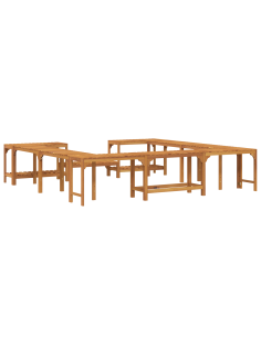 Circonferenza per Vasca Idromassaggio Marrone 250 x 250 cm